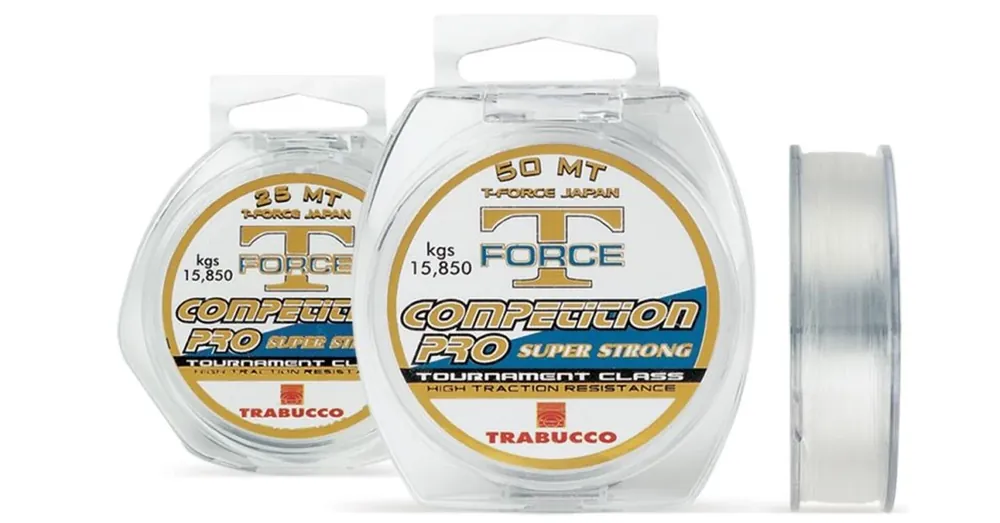 Beperkte Voorraad Trabucco T-Force Comp.Pro 25m 0,14mm monofil előkezsinór