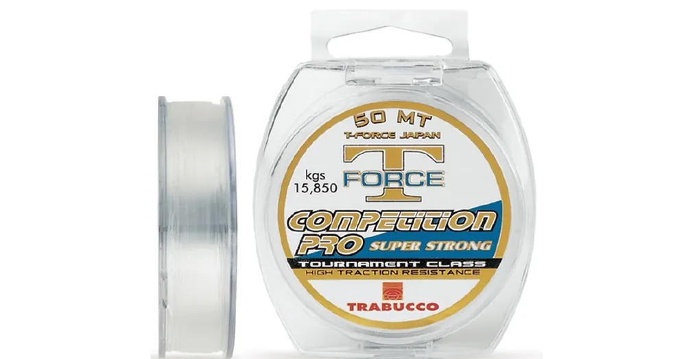 Trabucco T-Force Competition Pro 50m 0,08mm monofil előkezsinór Rechtstreeks Van De Fabrikant