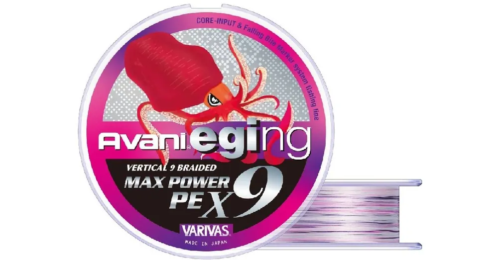 Varivas Avani Eging Max Power PE X9 150m 0,6 14lbs white marking, fonott zsinór pergetéshez Korting