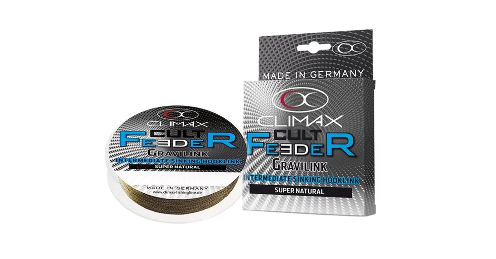 Climax Cult Feeder Braid Gravilink 10m 0.22mm Camou Brown fonott előkezsinór Rechtstreeks Van De Fabrikant