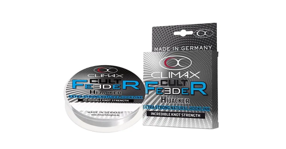 Nieuw Climax Cult Feeder Hijacker Natural Hooklink 25m 0.23mm monofil előkezsinór