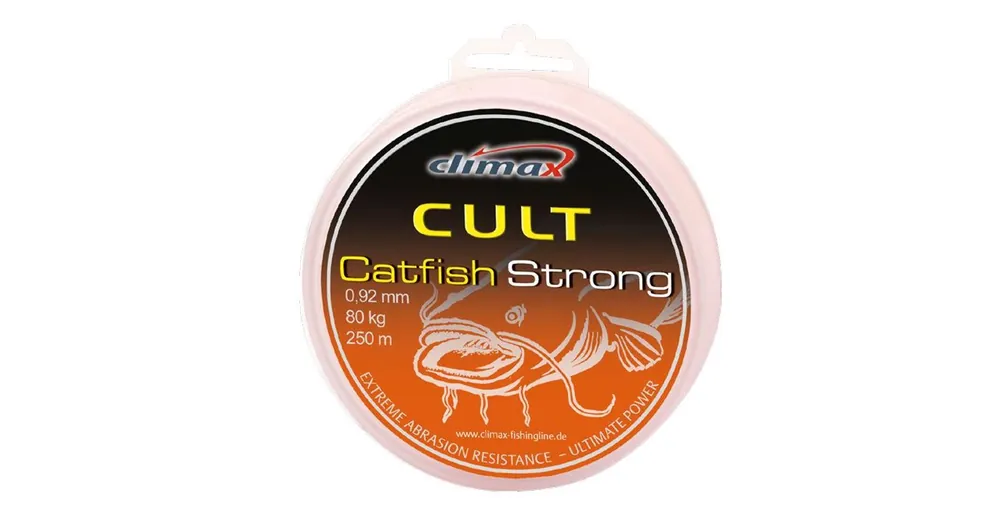 Climax Cult Catfish Strong Braid Brown 1000m 0.40mm 40kg fonott zsinór Beperkte Voorraad