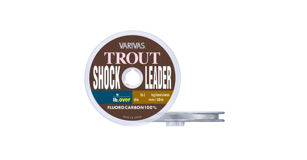 Varivas Trout Shockleader FC 30m 0.235mm 8lb Fluorocarbon előkezsinór Korting
