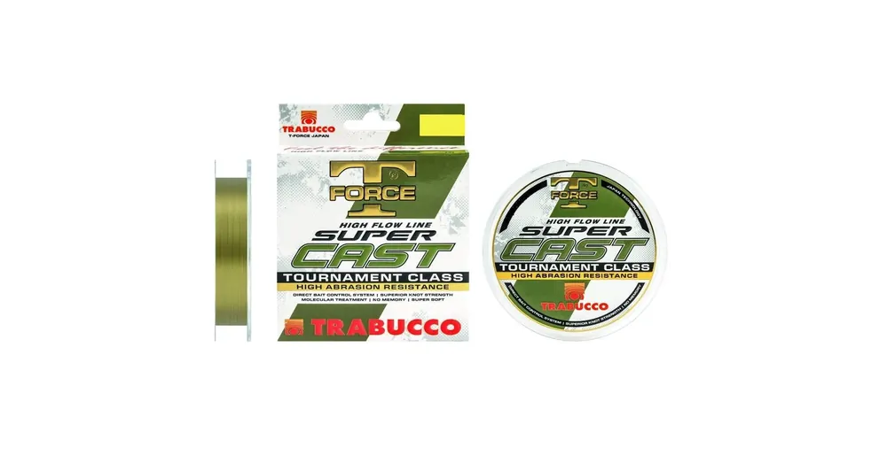Trabucco T-Force Super Cast 300m 0,40mm, monofil zsinór Betrouwbaar