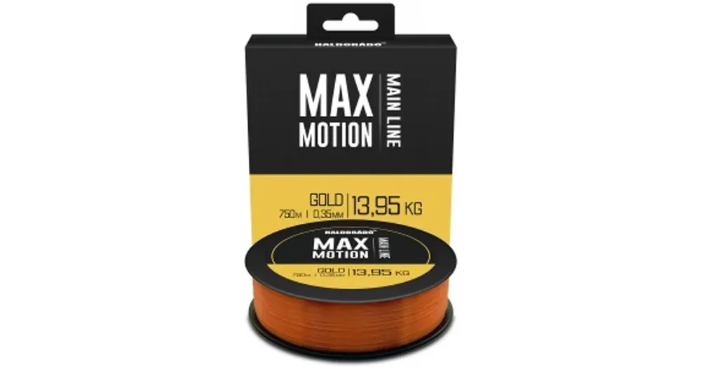 Veilige Betaling Haldorádó Max Motion Gold zsinór 0,35mm 750m 13,95kg, monofil zsinór