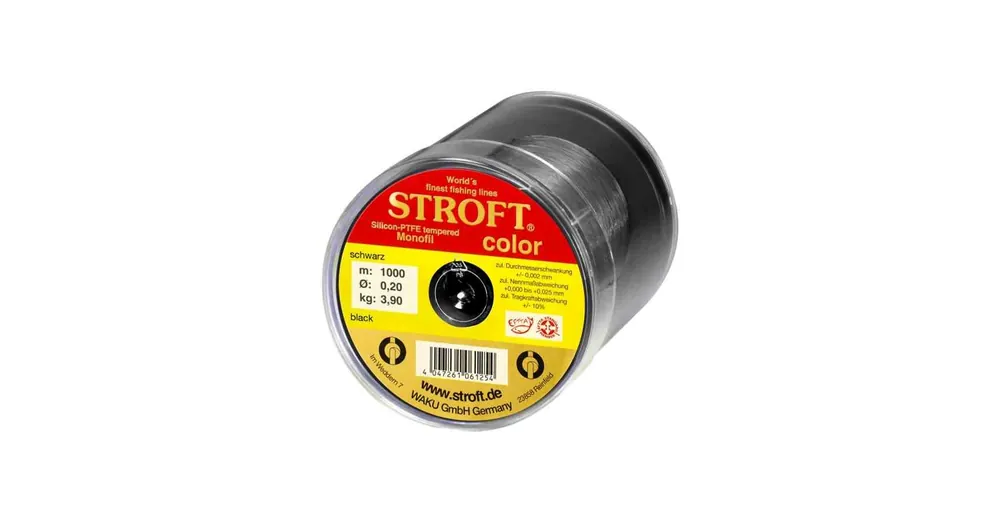 Stroft Color Black főzsinór 1000m 0,20mm Nieuw
