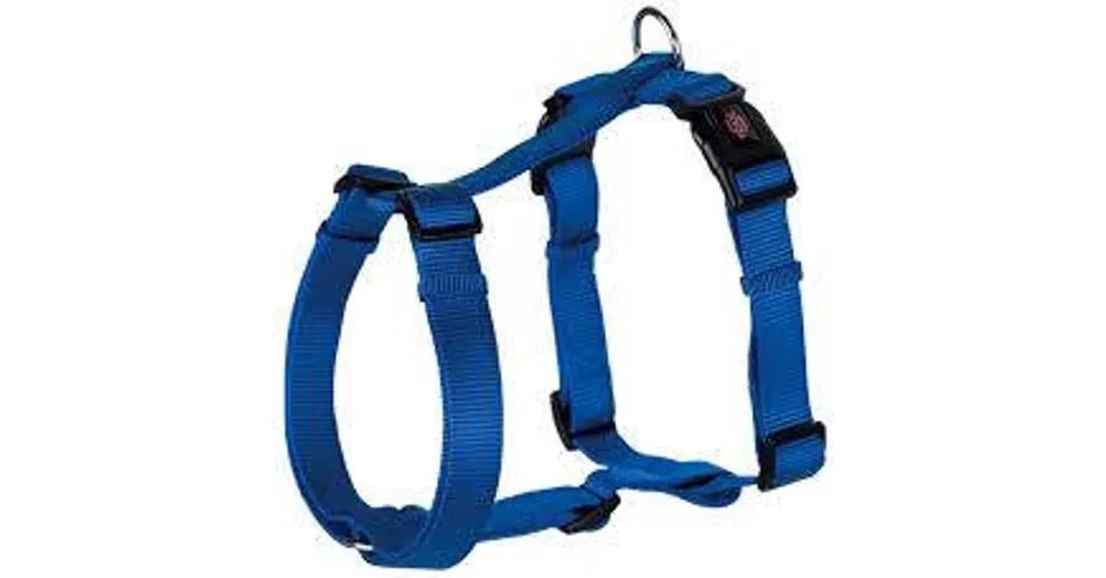 Trixie Premium H- hám - királykék (L) 60-87cm/25mm Hoge Kwaliteit