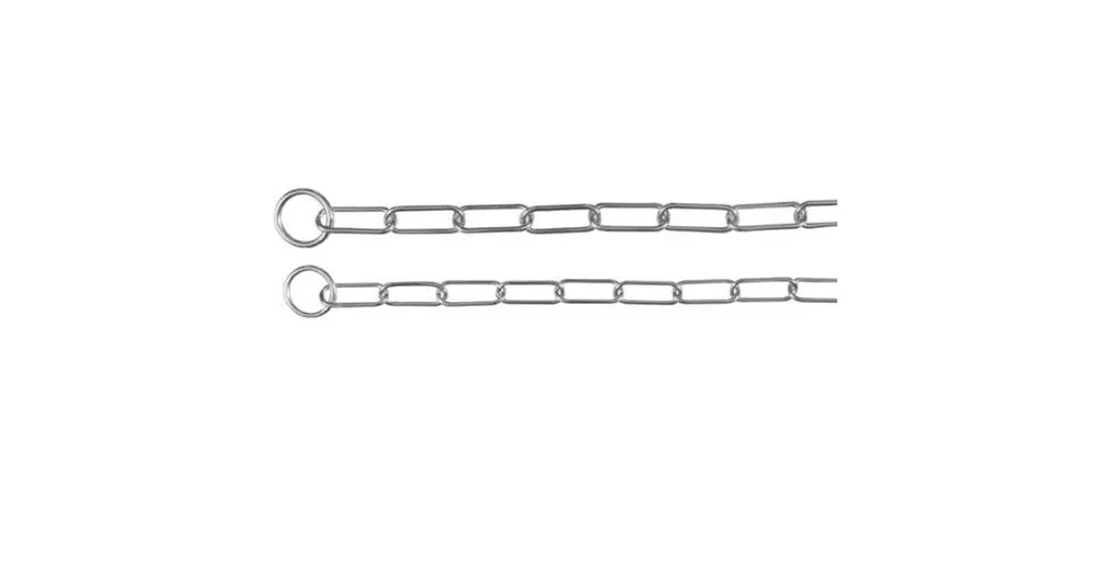 KT26.Trixie Semi-Choke Chain - félfojtó lánc (hosszúszemű) 46cm/3mm Meest Verkocht