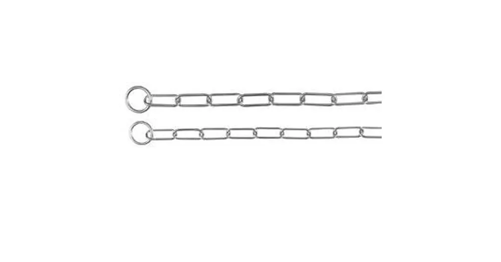 Trixie Semi-Choke Chain - félfojtó lánc (hosszúszemű) 58cm/4mm Fabrieksprijs