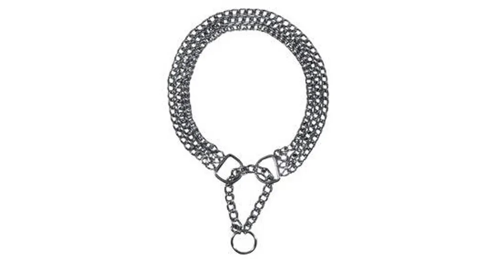 Trixie Stop-the-pull Chain - félfojtó lánc (háromsoros) 65cm/3mm Finale Uitverkoop