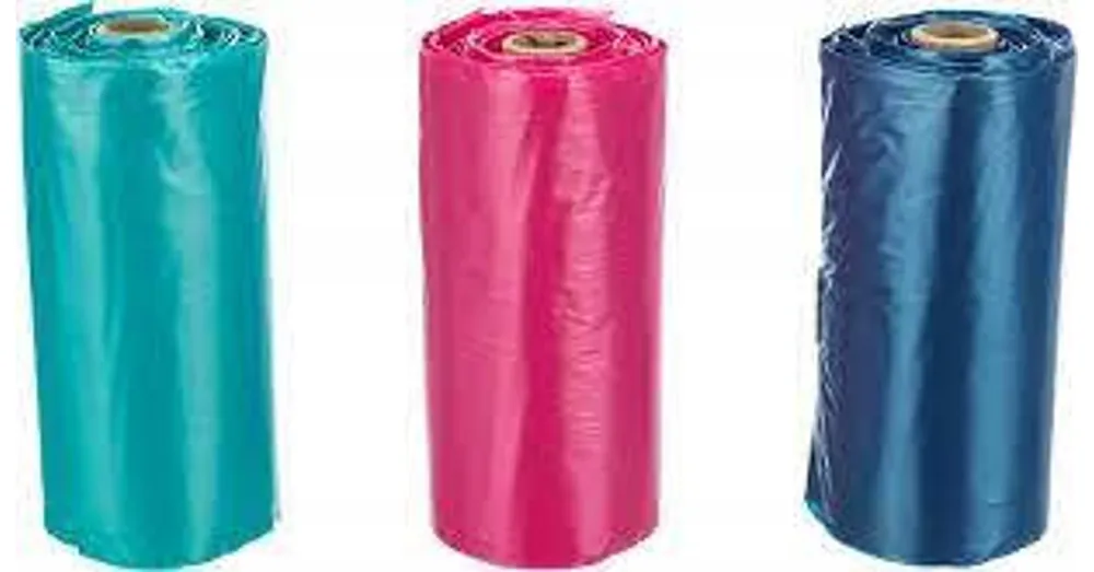 Trixie Poop Bag - kutyaürülék zacskó (füllel,műanyag,vegyes színekben) 15db/rolni (3db rolni/csomag) Actieprijs