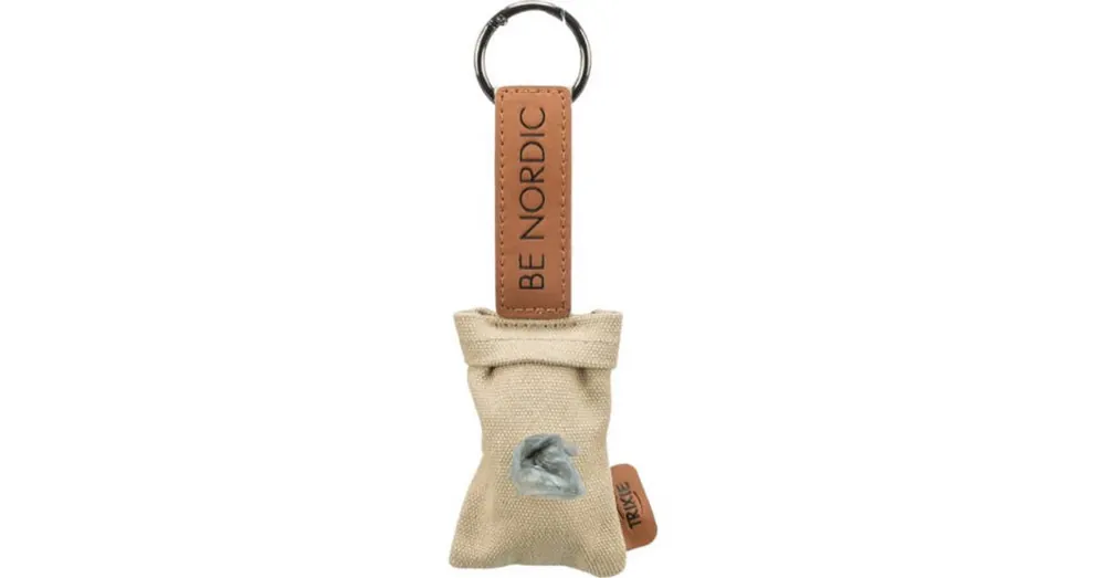 Lage Prijs Trixie BE NORDIC Poop Bag dispenser - ürülékzacskó tartó (vászonhatású) 1db/20 zacskó