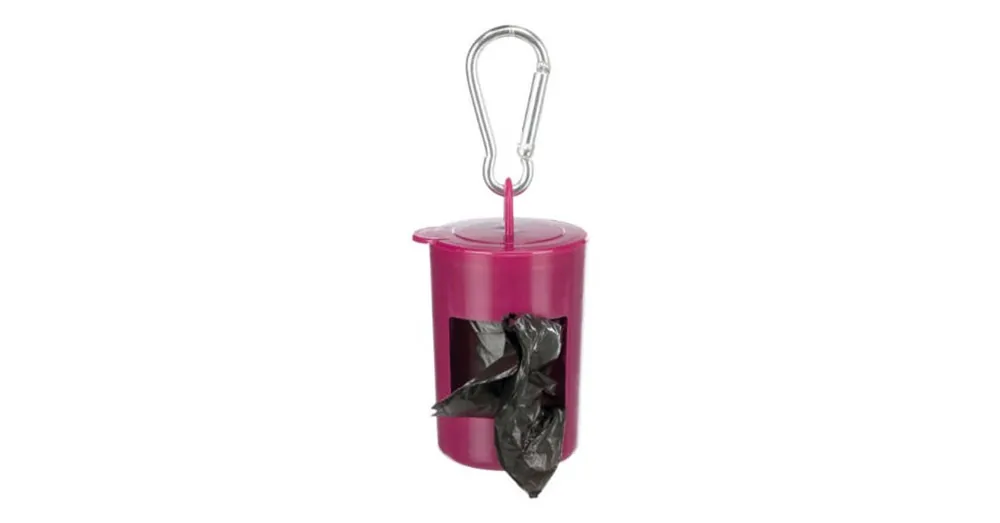 Beperkt Aanbod Trixie Dog Dirt Bag Dispenser - tartó (műanyag, több féle színben) kutyaürülék zacskókhoz (20db zacskó)