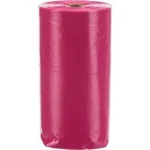 Beperkt Aanbod Trixie Poop Bags with Scent - kutyapiszokzacskó (illatosított, műanyag, pink színben) 20db/rolni/4db/csomag