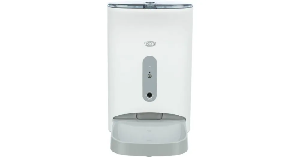 Uitverkoop KT26.Trixie 24344 TX8 Smart Automatic Food Dispenser - automata etető (fehér/szürke) 4.5 l (24×38×19cm)
