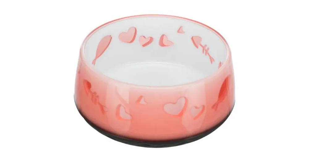 Tijdelijk Beschikbaar Trixie Plastic Bowl - műanyag tál (több féle színben) macskák részére (0,3l/Ø12cm)