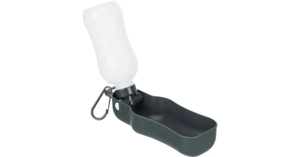 Trixie Bottle with Bowl - itatós palack (fekete,piros színben) kutyák részére (0,25l) Weekendaanbieding