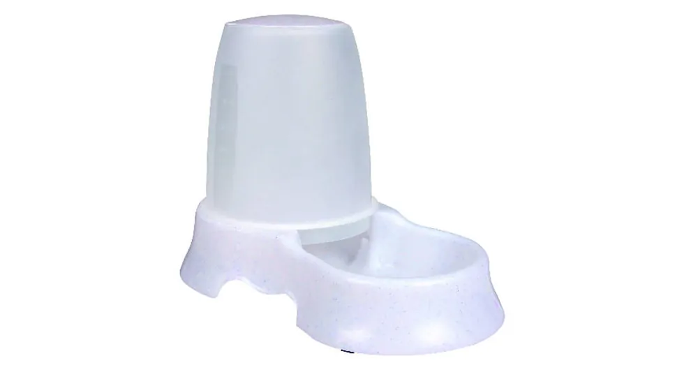 Koop Online Trixie Food and Water Dispenser - etető-itató adagoló (1,5l /28x20x17cm)