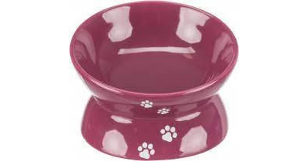 Direct Verzonden Trixie Ceramic Bowl - kerámia tál (berry) macskák részére (0,15l /Ø13cm)