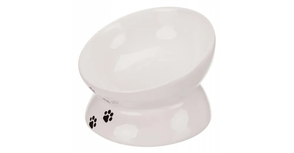 Direct Beschikbaar trixie 24798 kerámia tál, 0,25l, 13cm, fehér