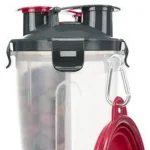 Weekendaanbieding Trixie Feed and Water Containers - Úti etető és itató egyben ( 2× 0.35 l/ø 11 × 23 cm)