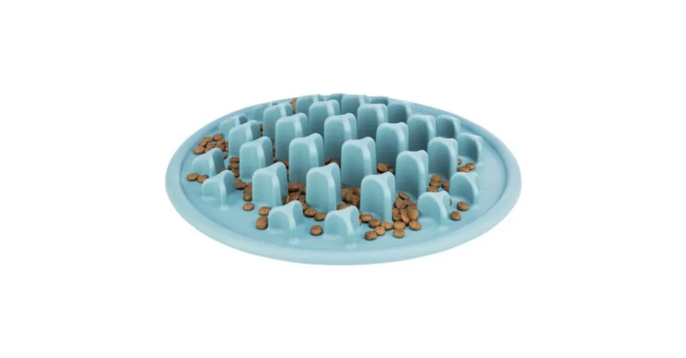 Exclusieve Aanbieding KT26.Trixie Slow Feeding Food Mat - tál (evés lassító) kutyák részére (Ø35cm), kék