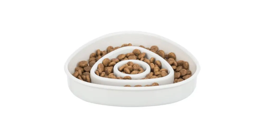 Trixie Slow Feeding Plastic Bowl - evést lassító tál (vegyes színekben) macskák részére (0,35l/Ø15cm)-TÉLI ÁRZUHANÁS Must-Have