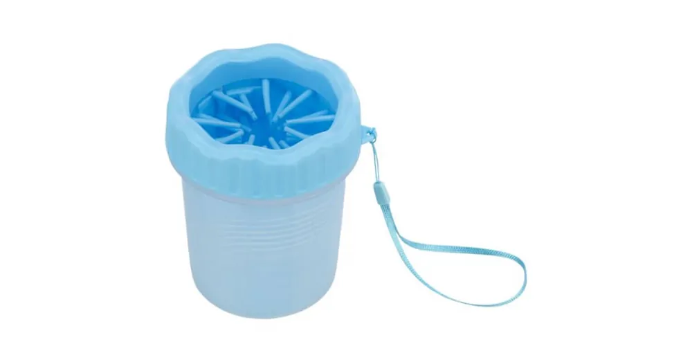 Meest Verkocht Trixie Paw Cleaner (S-M) - mancstisztító (szilikon,kék) kutyák részére (S-M)