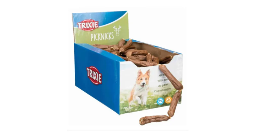 Trixie PREMIO Picknicks - jutalomfalat (vadhús) kolbász (8cm) 8g/200db- (csak gyűjtőre/200db) 200 db-os kiszerelés! Speciale Aanbieding
