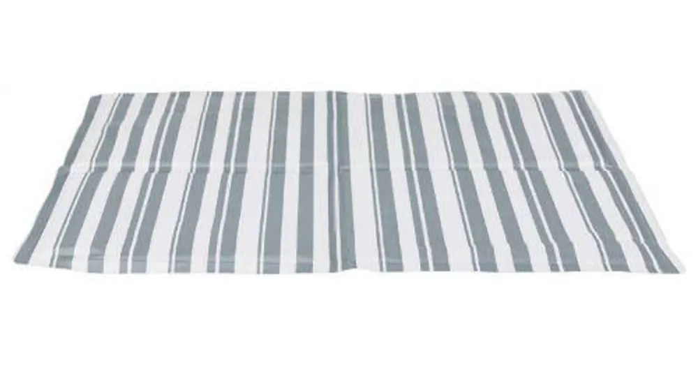 KT25.Trixie Cool Mat - hűsítő matrac - fehér/szürke (M) 50x40cm Veilige Betaling