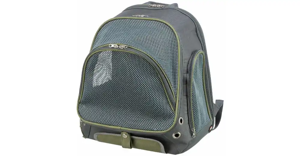 Goedkoop Trixie Lyla Backpack - szállítótáska (szürke/kék) kutyák részére (32x22x42cm)