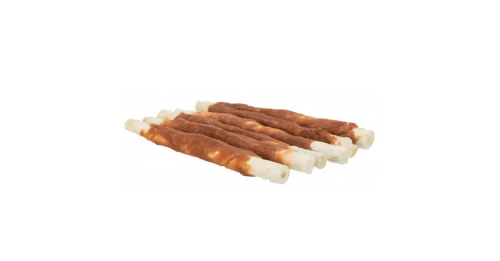 Bestseller Trixie Denta Fun Rabbit Chicken Rolls - jutaomfalat (nyúl) kutyák részére (12cm/70g)