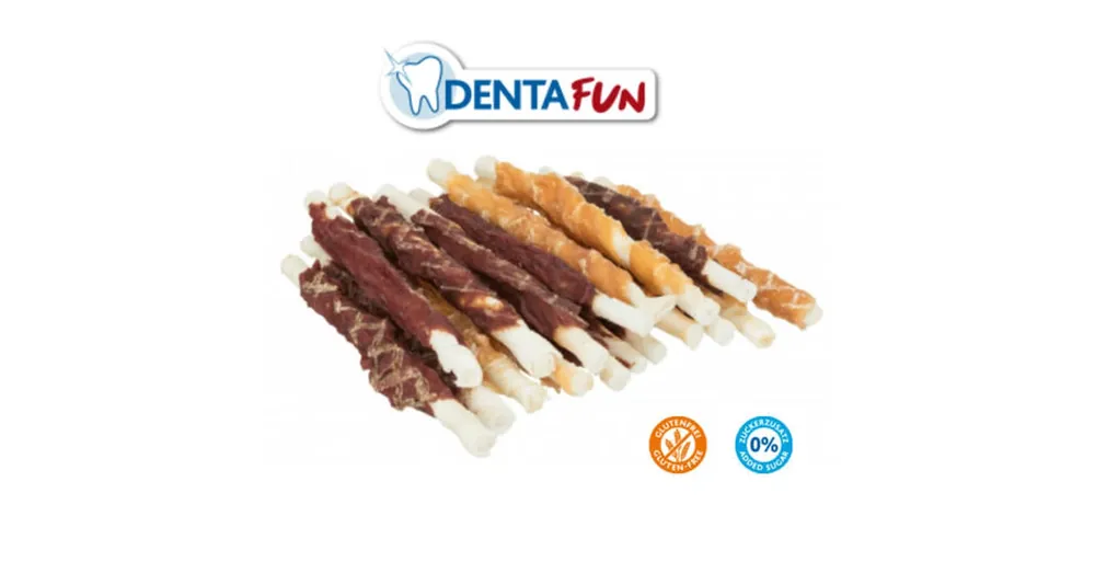 Meest Verkocht trixie 31372 Denta Fun rágóka mix, 10cm, 250g