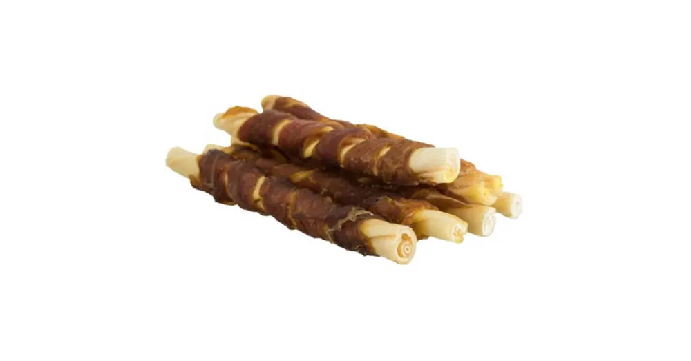 Trixie Denta Fun Buffalo Chewing Rolls - jutalomfalat (bivaly) kutyák részére (5db/70g) 12cm Lage Kosten