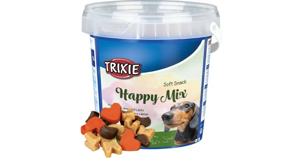 Trixie Soft Snack Happy Mix - jutalomfalat (csirke,bárány,lazac) kutyák részére (500g) Dagaanbieding