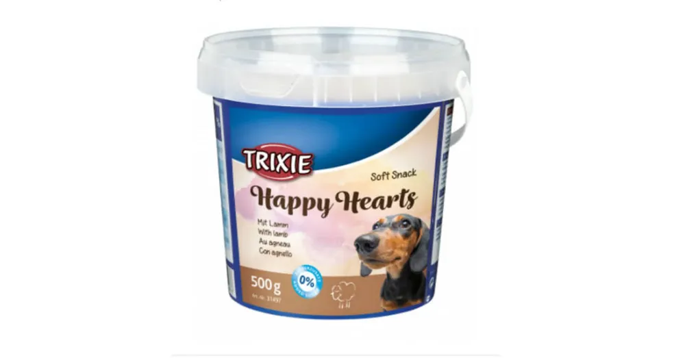 Trixie Soft Snack Happy Hearts - 500 g Op = Op