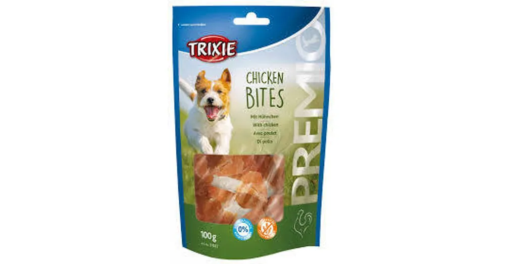 Trixie Premio Chicken Bites - jutalomfalat (csirke) kutyák részére (100g) Bestel Nu