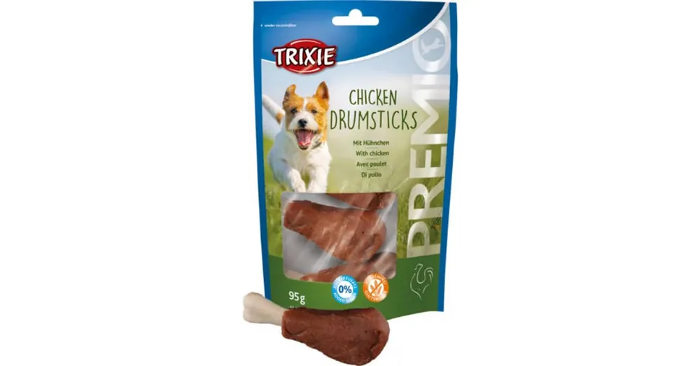 Nieuw Trixie Premio Chicken Drumsticks - jutalomfalat (csirke,kálcium9 kutyák részére (5db/95g)