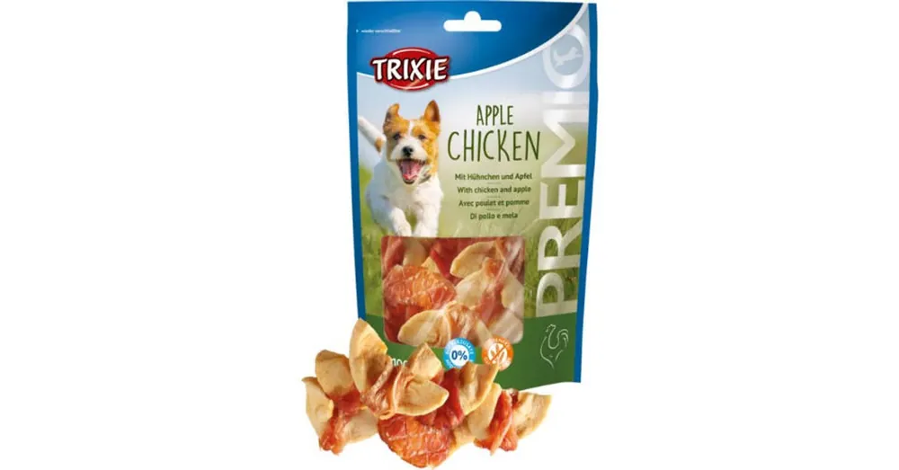 Bestseller Trixie Premio Apple Chicken - jutalomfalat (csirke,alma) kutyák részére (100g)