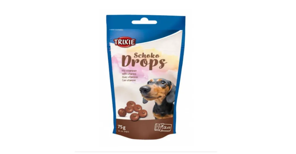 Nieuw Trixie Chocolate Drops - jutalomfalat (csokoládé) 75g