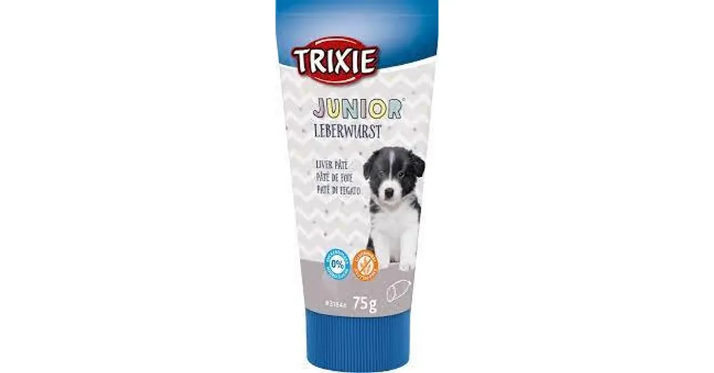 Trixie Junior Liver Pâté - jutalomfalat (májas) kölyök kutyák részére (75g) Veilige Betaling