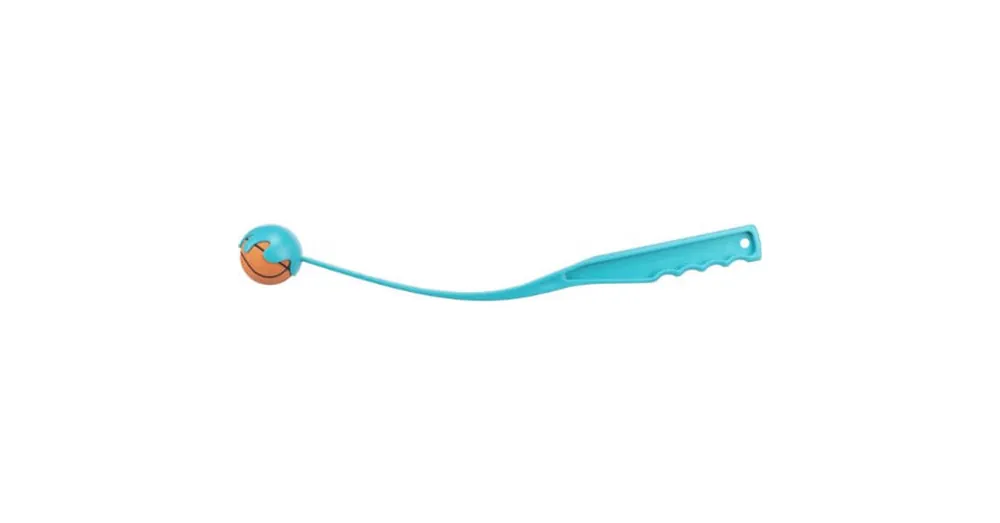 Lage Prijs Trixie Ball Catapult with Ball - labdadobó kutyák részére (Ø5,5/50cm)