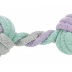 Bestel Nu Trixie Junior Rope Dumbbel - játék poliészter/pamutból (súlyzó) kutyák részére (15cm)