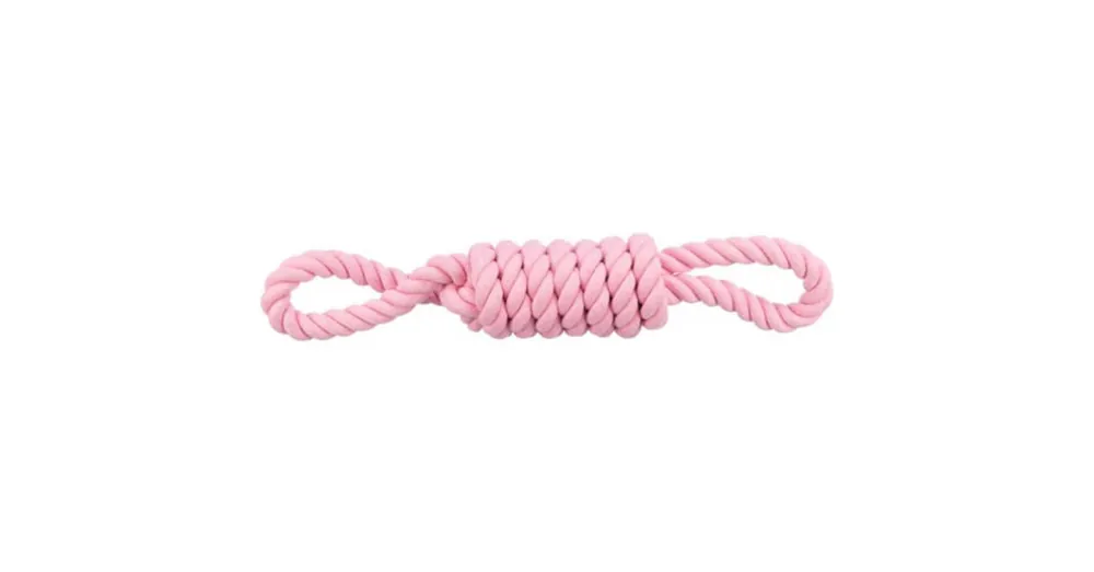 Trixie Playing Rope - játék (pamut kötél, hurkokkal) kutyák részére (65cm) Meest Verkocht
