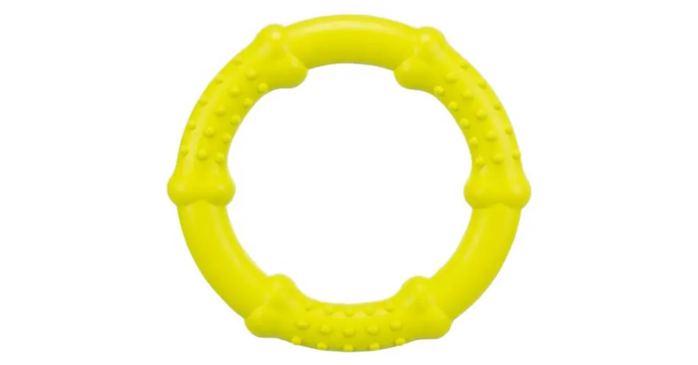 Trixie Ring Toy - natúr gumi játék (barázdás karika) kutyák részére (Ø16cm) Fabrieksprijs