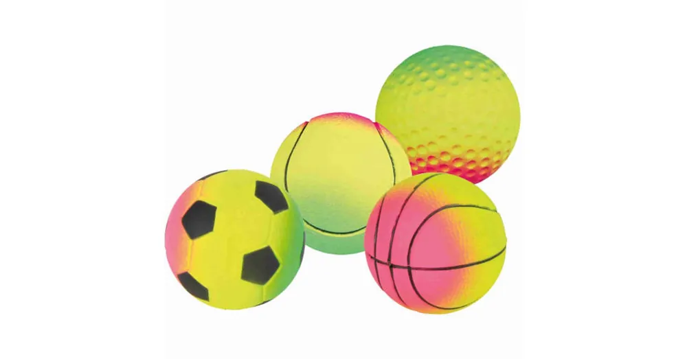 Trixie Toy Neon Ball - habszivacs játék (neon sport labda) kutyák részére (Ø7cm) Premium