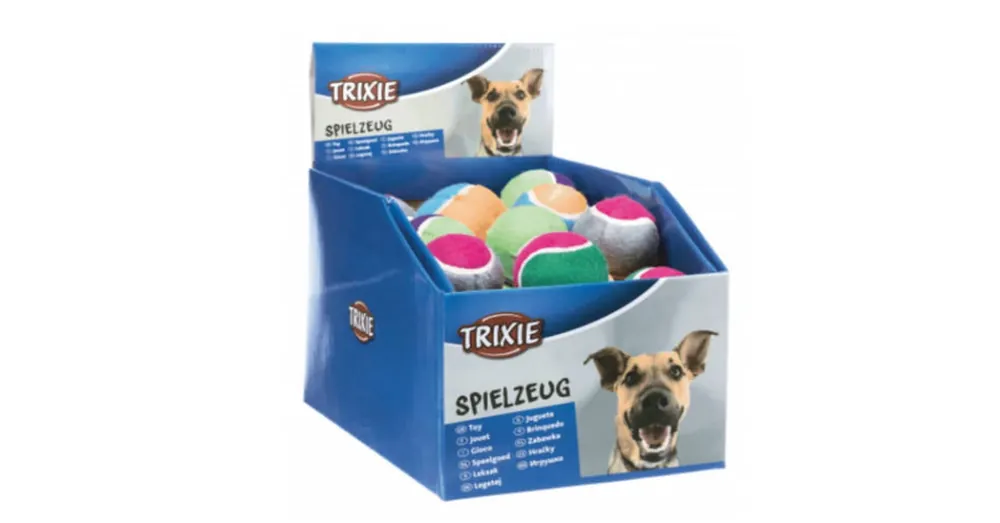 Trixie Tennis Ball - labda játék (tenisz) kutyák részére (Ø6cm) Direct Beschikbaar