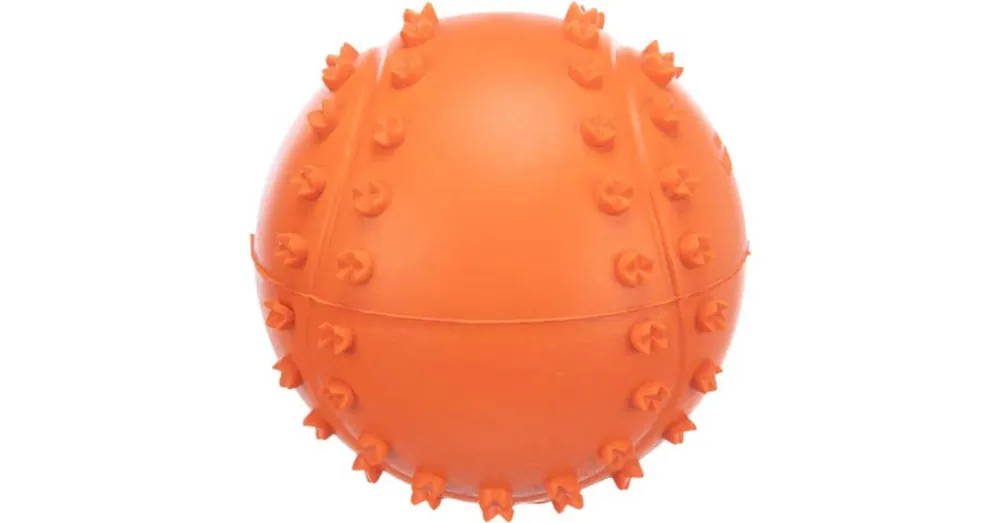 Trixie Ball Toy - natúr gumi játék (barázdás labda) kutyák részére (Ø6cm) Lage Prijs