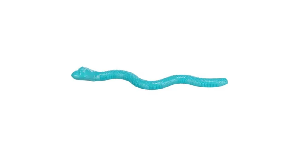 Trixie Snack Snake - jutalomfalat adagoló (kígyó, petrolkék) kutyák részére (59cm) Voordeelprijs