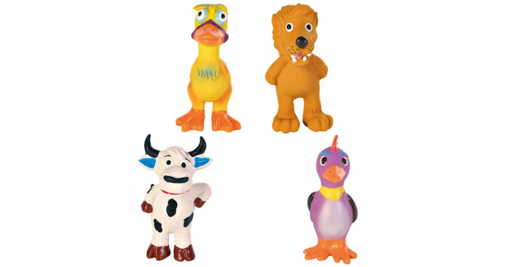 Weekendaanbieding Trixie Animals - latex játék (több féle figura) kutyák részére (11cm)